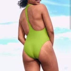 AERIE Green One Piece Swimsuit(NEVER WORN)
